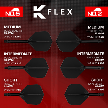 Target K-Flex Neon No.6 - Short Black