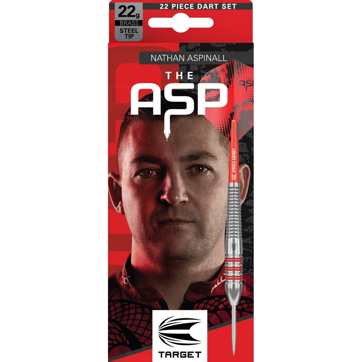 Target Nathan Aspinall Brass 22g Dartpiler