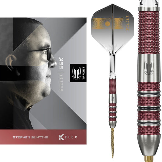 Target Stephen Bunting 95K Dartpiler 95% Tungsten