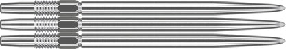Target Swiss Points Smooth - Silver 30 mm