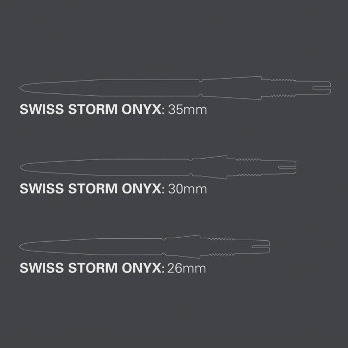 Target Swiss Points Storm Onyx Dart Spisser