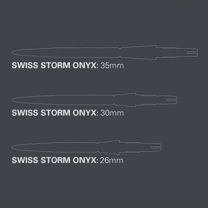 Target Swiss Points Storm Onyx Dart Spisser