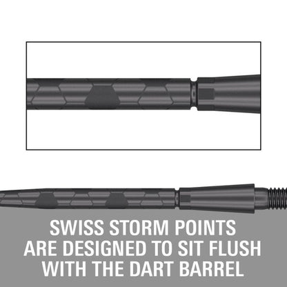 Target Swiss Points Storm Onyx Dart Spisser