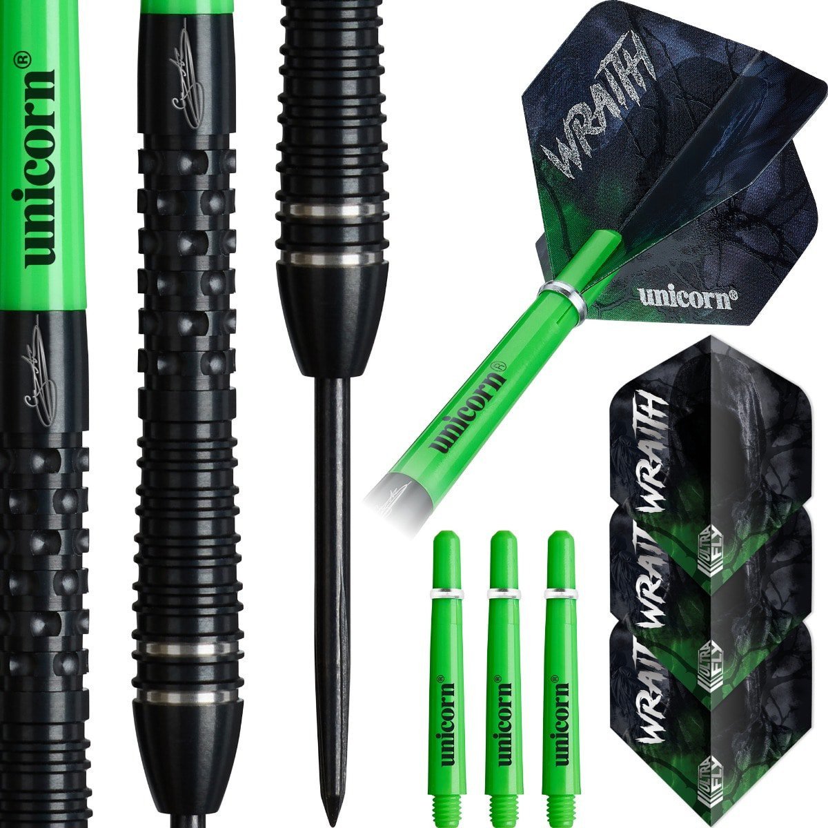 Unicorn Wraith Gary Anderson P6 90% Tungsten Dartpiler